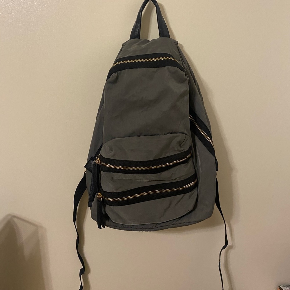 Dark grey backpack
